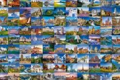 Ravensburger 3000 Pieces & Above* - Beautiful Places Of Europe - 3000 Piece Jigsaw Puzzle