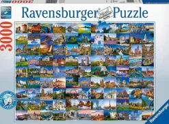 Ravensburger 3000 Pieces & Above* - Beautiful Places Of Europe - 3000 Piece Jigsaw Puzzle