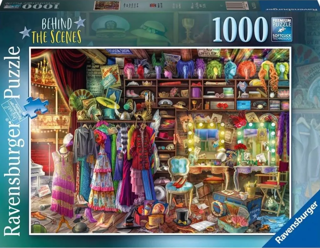 Ravensburger 1000 Pieces* - Behind The Scenes - 1000 Piece Jigsaw Puzzle