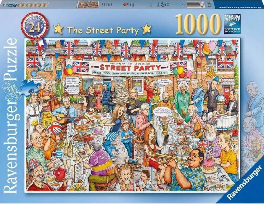 Ravensburger 1000 Pieces* - Best Of British No 24 - Street Party - 1000 Piece Jigsaw Puzzle
