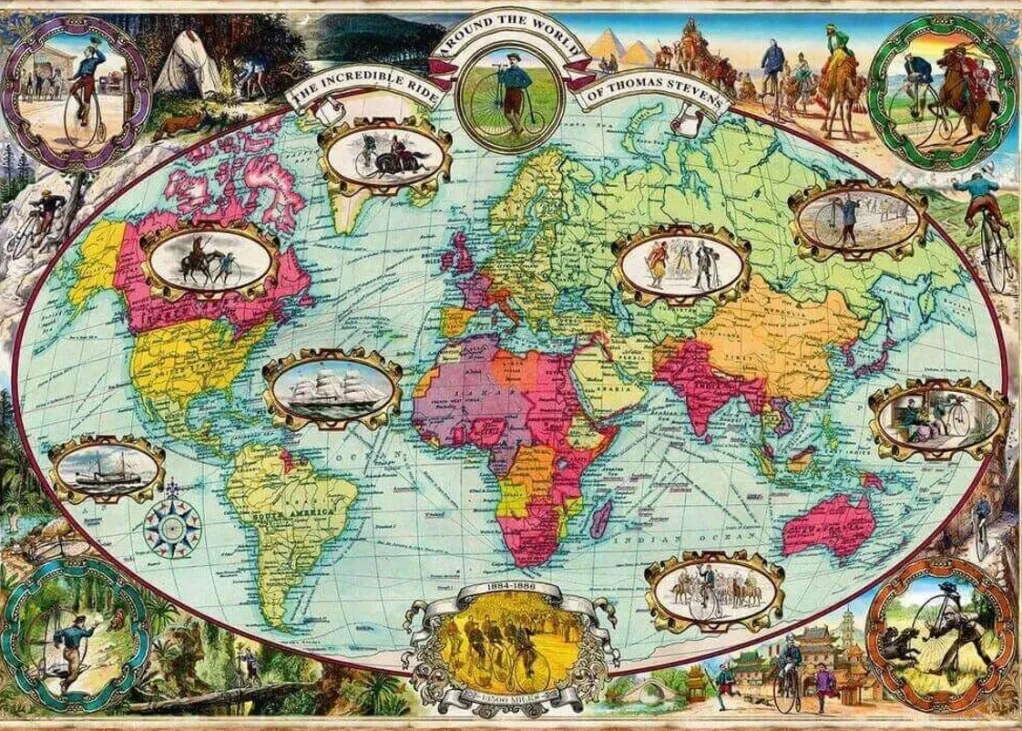 Ravensburger 1000 Pieces* - Bicycles Around The World - 1000 Piece Jigsaw Puzzle