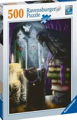 Ravensburger 500 Pieces* - Black Cat And Raven - 500 Piece Jigsaw Puzzle