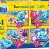 Ravensburger 100 Pieces & Under* - Blue'S Clues 4 In A Box Jigsaw Puzzle
