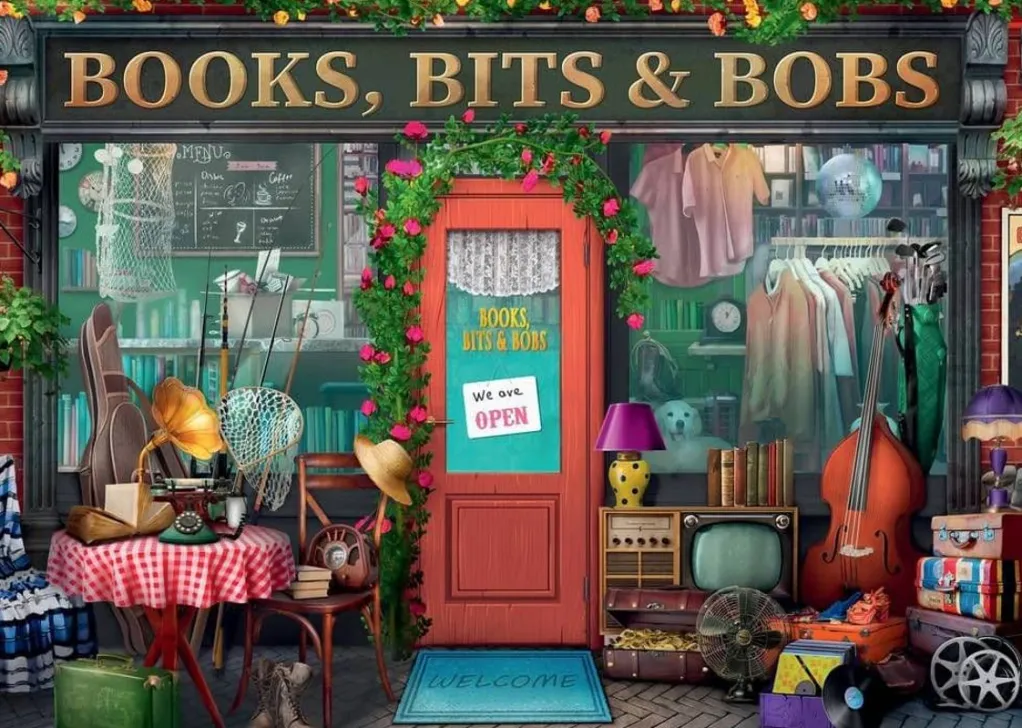 Ravensburger 1000 Pieces* - Books, Bits & Bobs - 1000 Piece Jigsaw Puzzle