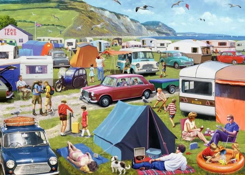 Ravensburger 1000 Pieces* - Camping & Caravanning 1000 Piece Jigsaw Puzzle