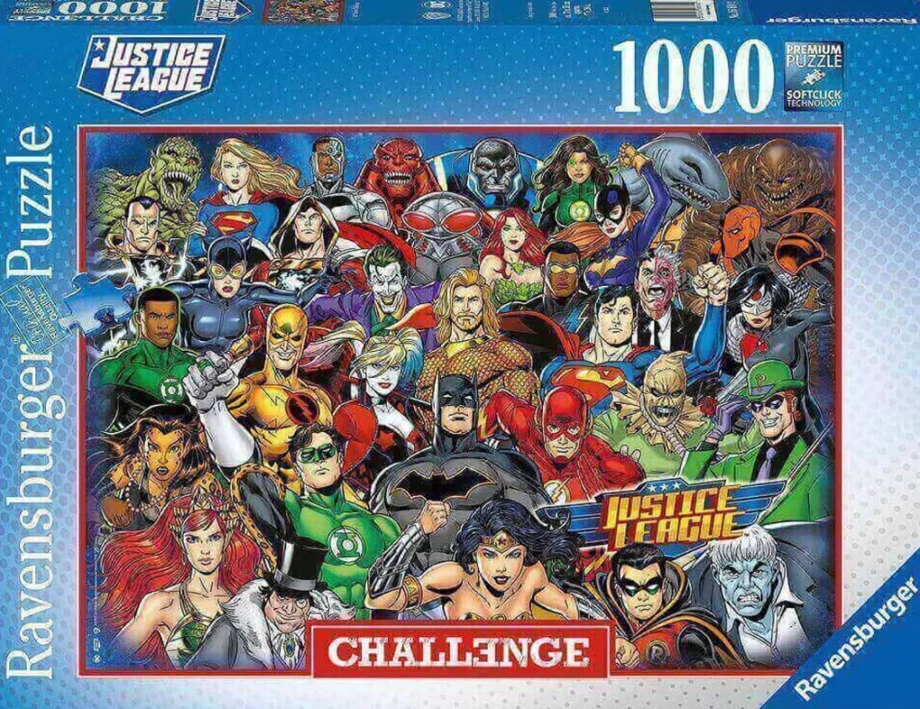 Ravensburger 1000 Pieces* - Challenge - Dc Comics - Justice League - 1000 Piece Jigsaw Puzzle