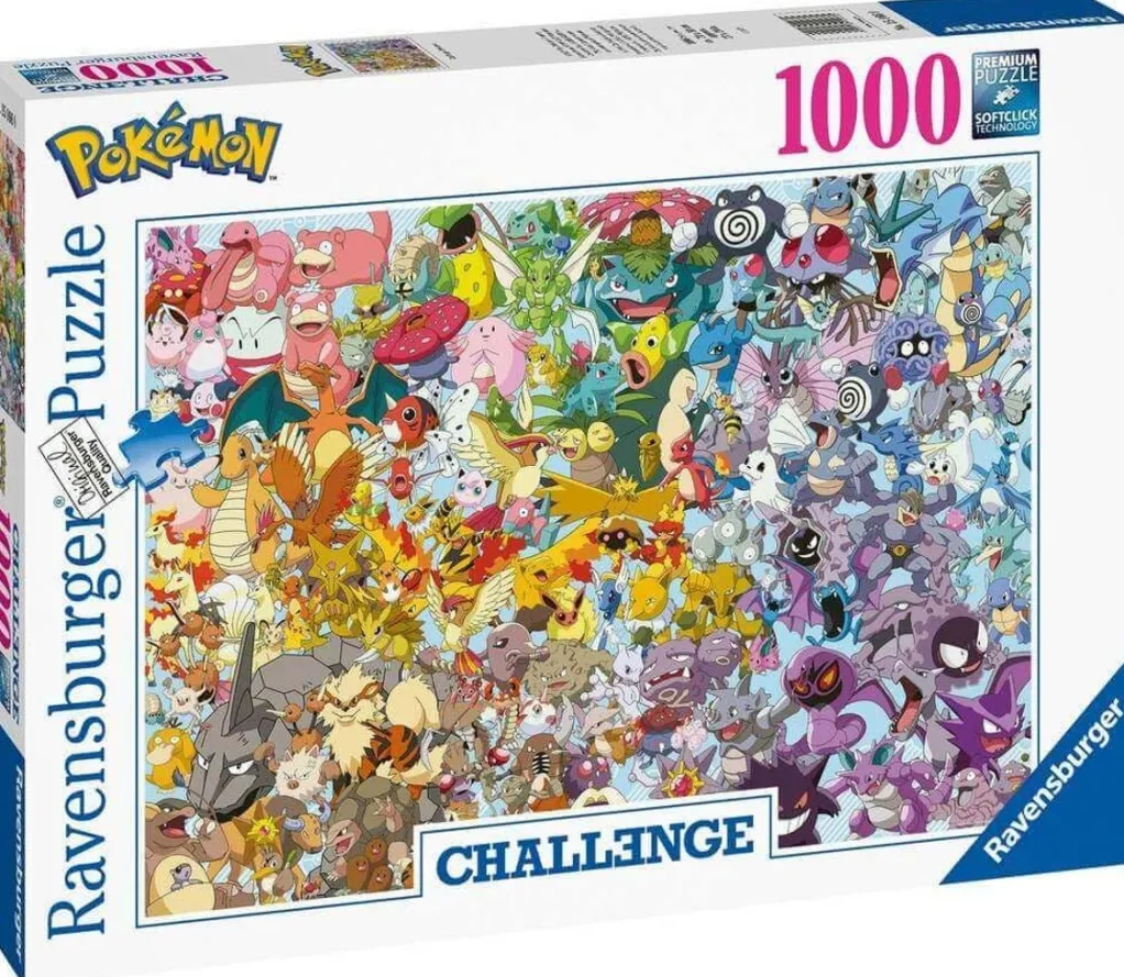 Ravensburger 1000 Pieces* - Challenge - Pokemon - 1000 Piece Jigsaw Puzzle