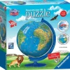 Ravensburger 300 Pieces & Under* - Children World Map 3D Jigsaw- 180 Piece Jigsaw Puzzle