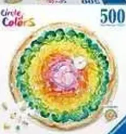 Ravensburger 500 Pieces* - Circle Of Colours - Pizza - 500 Piece Jigsaw Puzzle