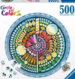 Ravensburger 500 Pieces* - Circle Of Colours - Candies - 500 Piece Jigsaw Puzzle