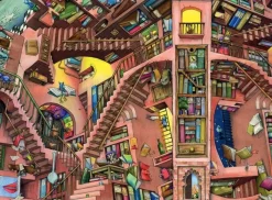 Ravensburger 500 Pieces* - Colin Thompson - Ludicrous Library - 500 Piece Jigsaw Puzzle
