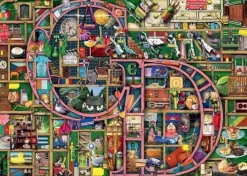 Ravensburger 1000 Pieces* - Colin Thompson - Awesome Alphabet C & D - 1000 Piece Jigsaw Puzzle