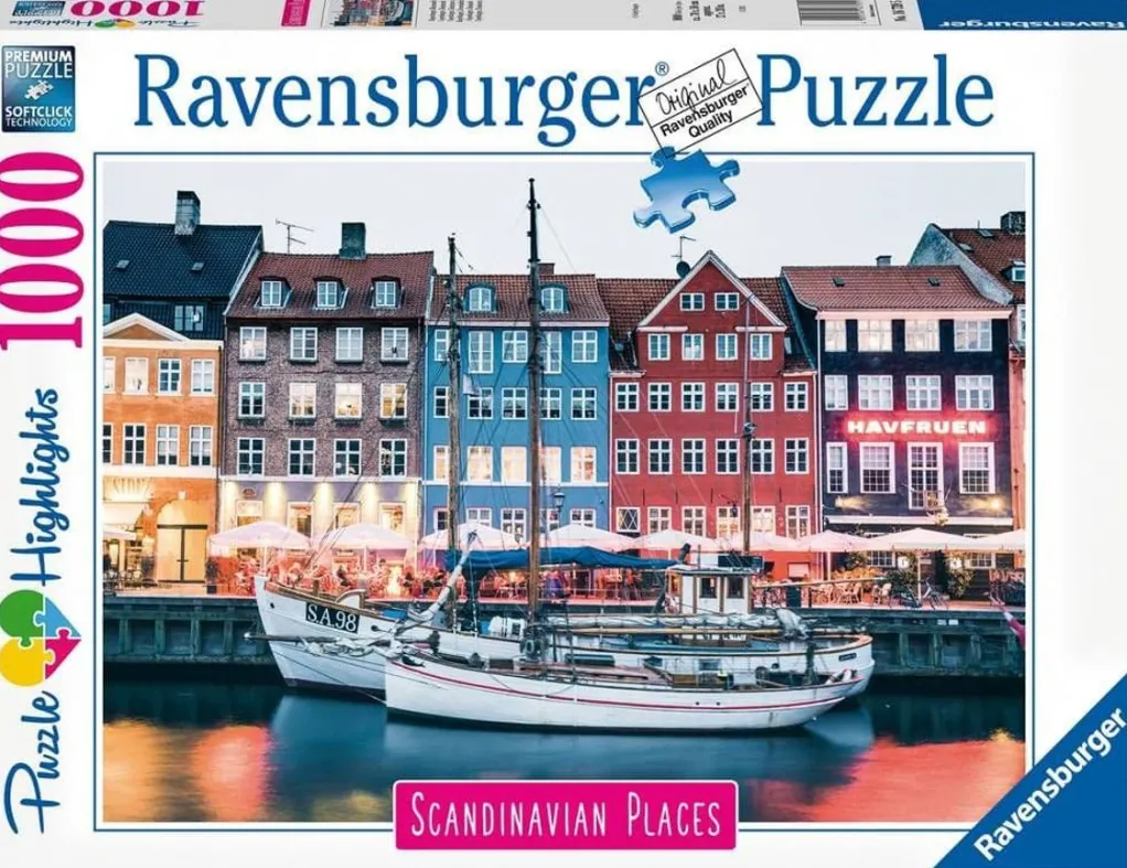 Ravensburger 1000 Pieces* - Copenhagen - 1000 Piece Jigsaw Puzzle