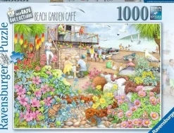 Ravensburger 1000 Pieces* - Cosy Cafe No 1 - Beach Garden Cafe - 1000 Piece Jigsaw Puzzle