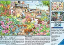 Ravensburger 1000 Pieces* - Cosy Cafe No 1 - Beach Garden Cafe - 1000 Piece Jigsaw Puzzle