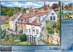 Ravensburger 500 Pieces* - Cosy Cottages - North Yorkshire - 2 X 500 Piece Jigsaw Puzzle
