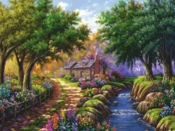 Ravensburger 1500 Pieces* - Cottage By The River - 1500 Piece Jigsaw Puzzle