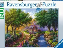 Ravensburger 1500 Pieces* - Cottage By The River - 1500 Piece Jigsaw Puzzle