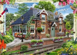 Ravensburger 1000 Pieces* - Country Cottage - Railway Cottage - 1000 Piece Jigsaw Puzzle