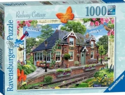 Ravensburger 1000 Pieces* - Country Cottage - Railway Cottage - 1000 Piece Jigsaw Puzzle