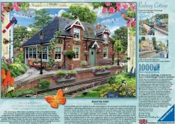 Ravensburger 1000 Pieces* - Country Cottage - Railway Cottage - 1000 Piece Jigsaw Puzzle