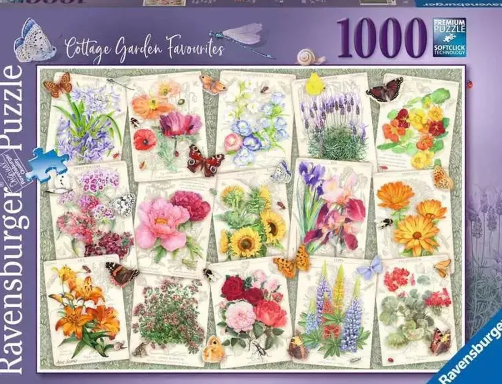Ravensburger 1000 Pieces* - Country Garden Favourites - 1000 Piece Jigsaw Puzzle