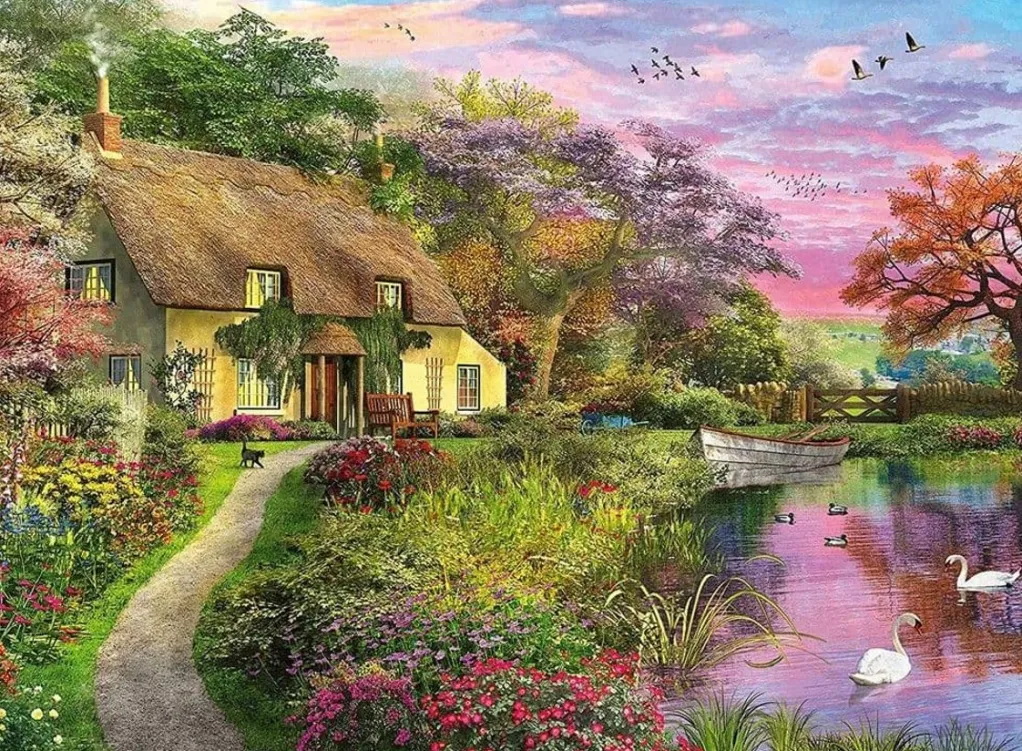 Ravensburger 500 Pieces* - Country House - 500 Piece Jigsaw Puzzle