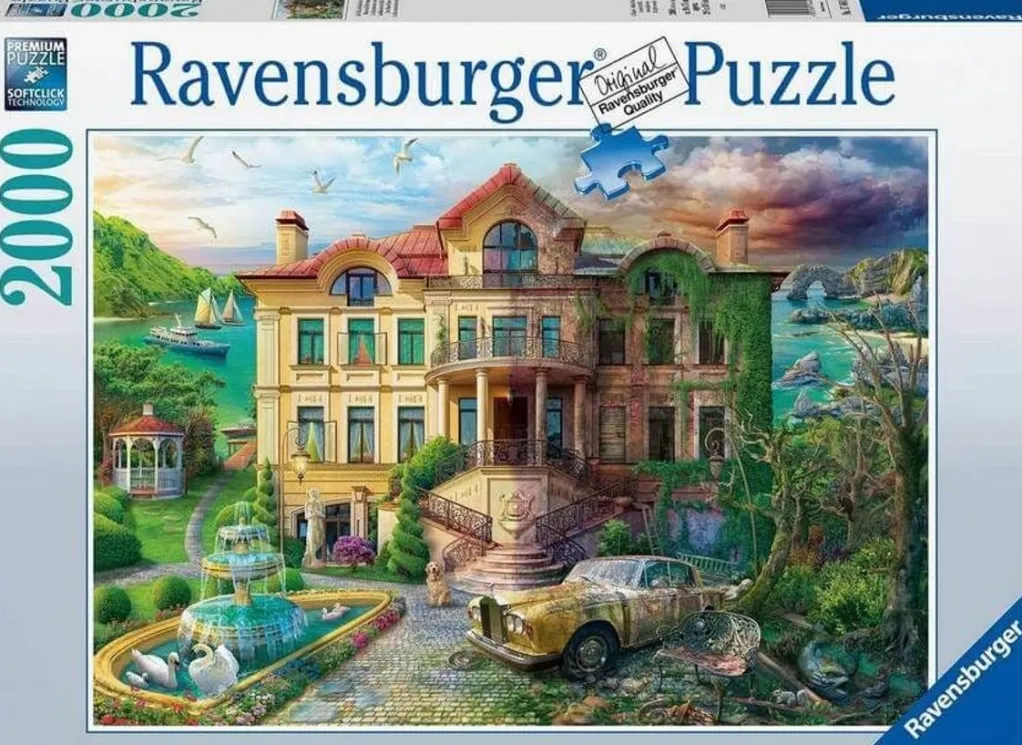Ravensburger 2000 Pieces* - Cove Manor Echoes - 2000 Piece Jigsaw Puzzle
