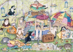 Ravensburger 1000 Pieces* - Crazy Cats - Lazy Summer Afternoon - 1000 Piece Jigsaw Puzzle