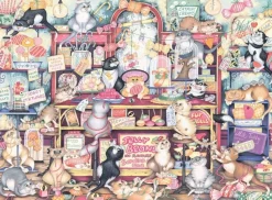 Ravensburger 500 Pieces* - Crazy Cats - Mr Catkin Confectionery, 500 Piece Jigsaw Puzzle