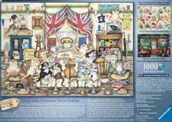 Ravensburger 1000 Pieces* - Crazy Cats - Afternoon At Tiddles - 1000 Piece Jigsaw Puzzle