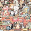 Ravensburger 1000 Pieces* - Crazy Cats - Bingley Bookclub, 1000 Piece Jigsaw Puzzle