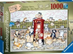 Ravensburger 1000 Pieces* - Crazy Cats - Lost In The Post - 1000 Piece Jigsaw Puzzle