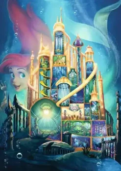 Ravensburger 1000 Pieces* - Disney Ariel Castle - 1000 Piece Jigsaw Puzzle