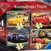 Ravensburger 100 Pieces & Under* - Disney Cars 4 In A Box Jigsaw Puzzle