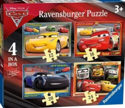 Ravensburger 100 Pieces & Under* - Disney Cars 4 In A Box Jigsaw Puzzle
