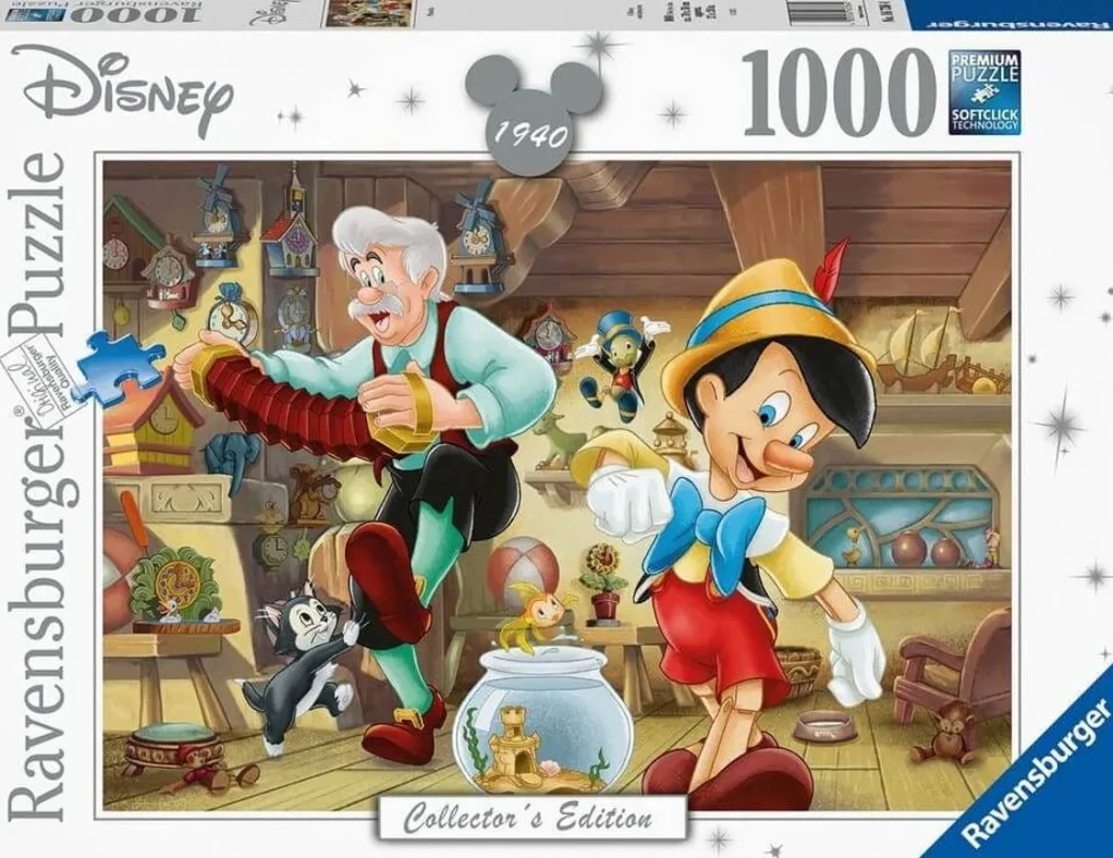 Ravensburger 1000 Pieces* - Disney Collector'S Edition - Pinocchio - 1000 Piece Jigsaw Puzzle