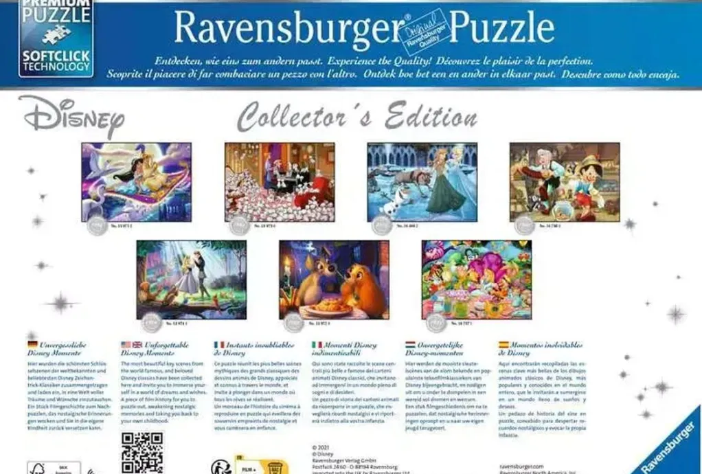 Ravensburger 1000 Pieces* - Disney Collector'S Edition 101 Dalmations - 1000 Piece Jigsaw Puzzle