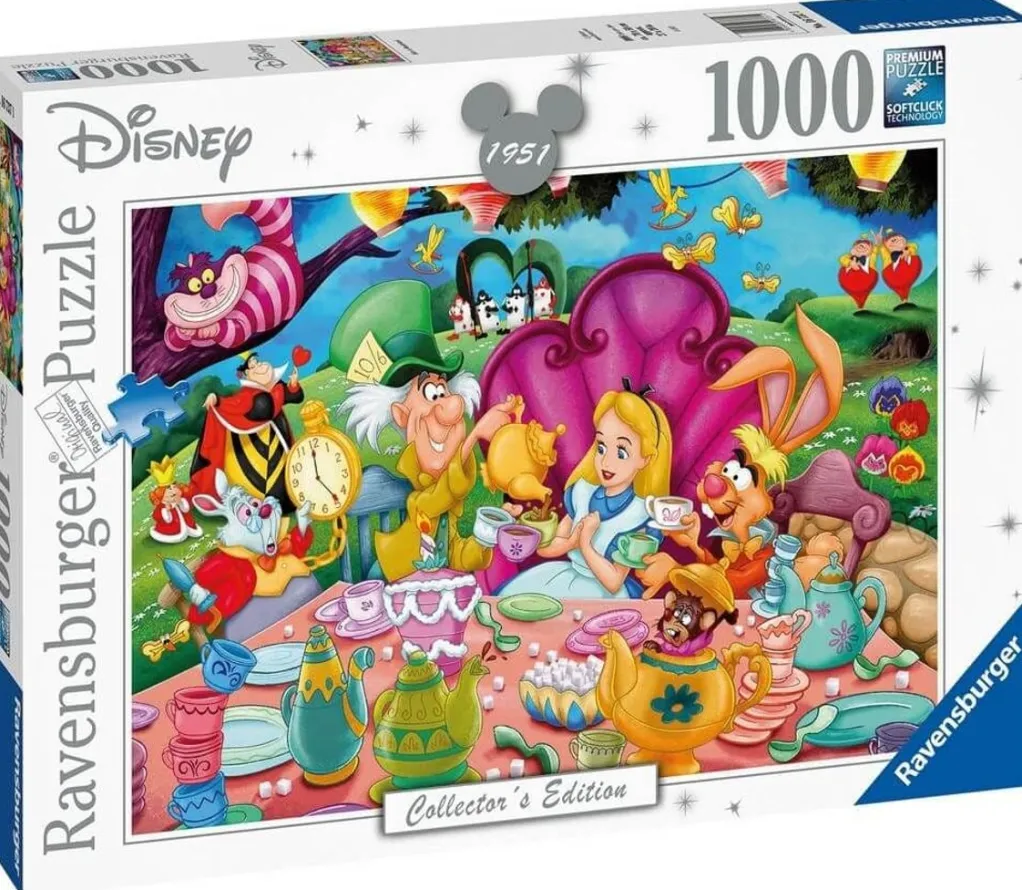 Ravensburger 1000 Pieces* - Disney Collector'S Edition - Alice In Wonderland - 1000 Piece Jigsaw Puzzle