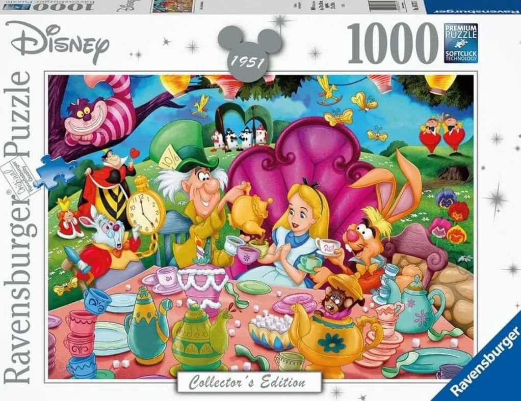 Ravensburger 1000 Pieces* - Disney Collector'S Edition - Alice In Wonderland - 1000 Piece Jigsaw Puzzle