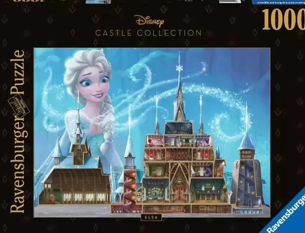 Ravensburger 1000 Pieces* - Disney Elsa Castle - 1000 Piece Jigsaw Puzzle