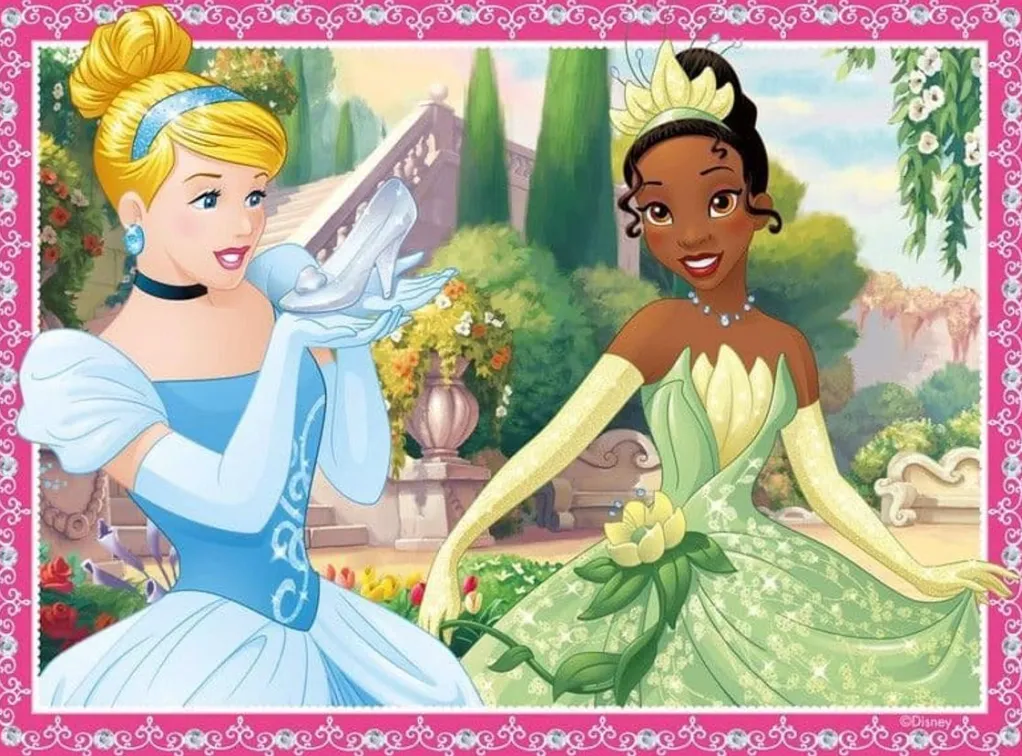 Ravensburger 100 Pieces & Under* - Disney Princesses - 4 In A Box Jigsaw Puzzle