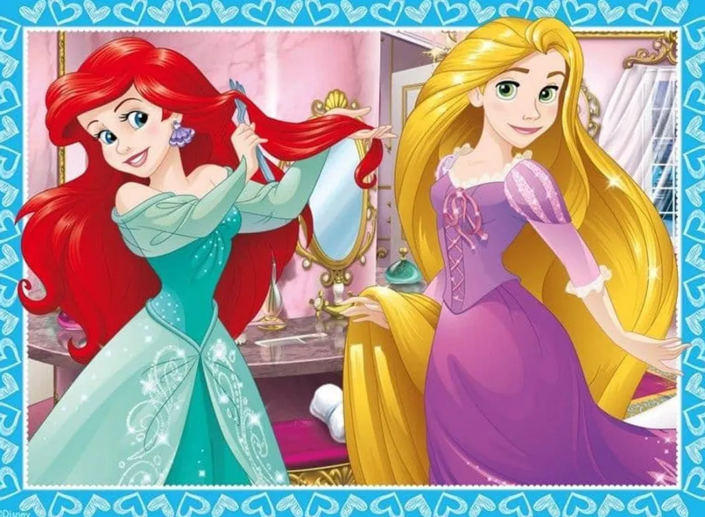 Ravensburger 100 Pieces & Under* - Disney Princesses - 4 In A Box Jigsaw Puzzle