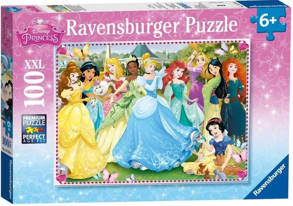 Ravensburger 100 Pieces & Under* - Disney Princesses - Time To Sparkle 100Xxl Piece Jigsaw Puzzle