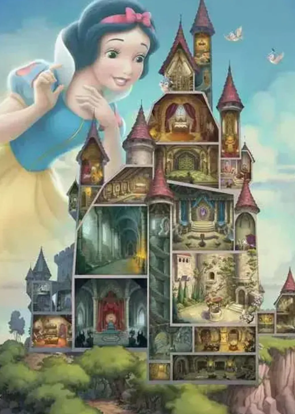 Ravensburger 1000 Pieces* - Disney Snow White Castle - 1000 Piece Jigsaw Puzzle