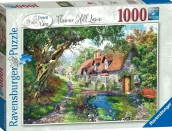 Ravensburger 1000 Pieces* - Down The Lane Flower Hill Lane 1000 Piece Jigsaw Puzzle