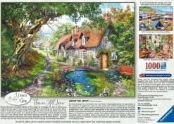 Ravensburger 1000 Pieces* - Down The Lane Flower Hill Lane 1000 Piece Jigsaw Puzzle