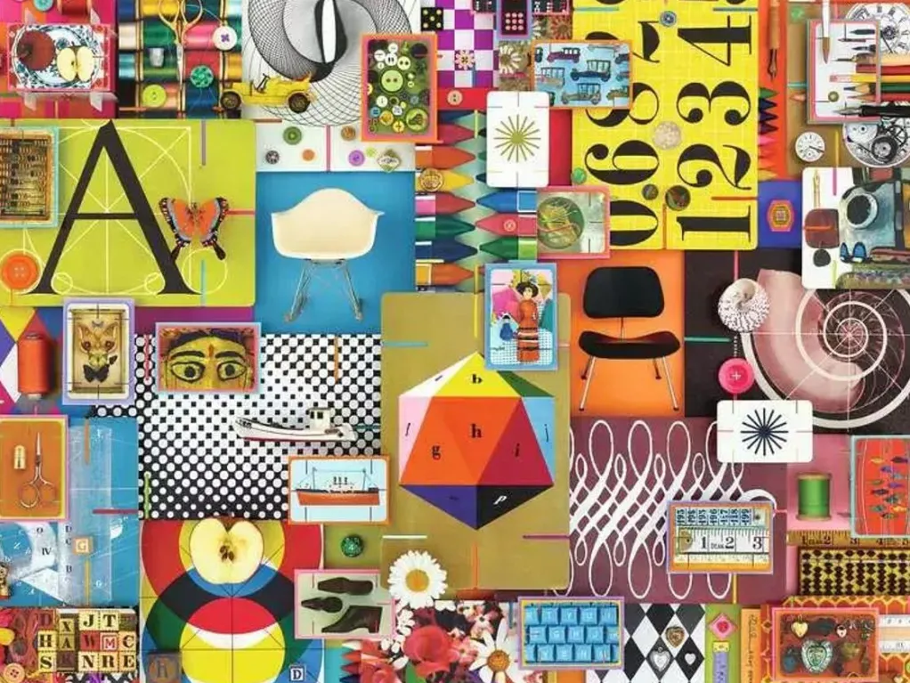Ravensburger 1500 Pieces* - Eames House Of Cards - 1500 Piece Jigsaw Puzzle