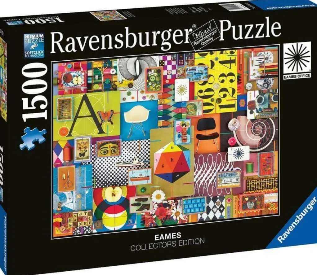 Ravensburger 1500 Pieces* - Eames House Of Cards - 1500 Piece Jigsaw Puzzle