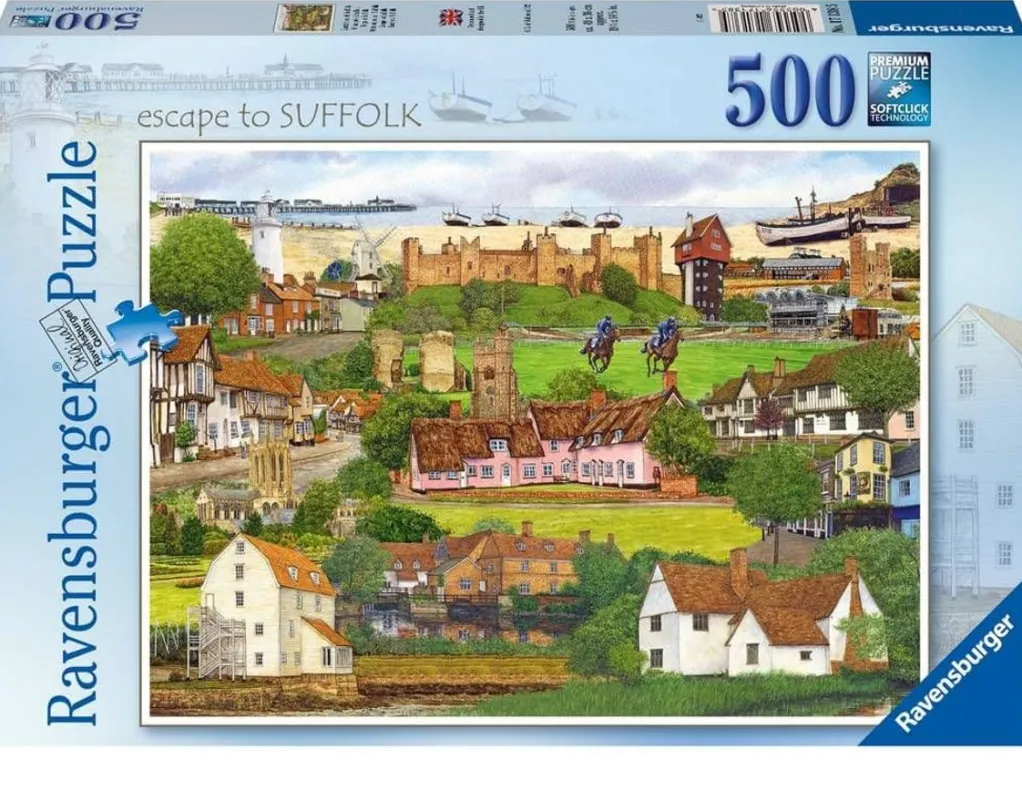 Ravensburger 500 Pieces* - Escape To Suffolk - 500 Piece Jigsaw Puzzle
